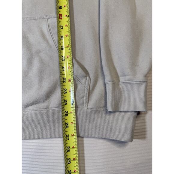 Marmot Mountain Works Hoodie XL Tan Pullover Sweatshirt Logo Graphic Outdoor - Picture 7 of 9